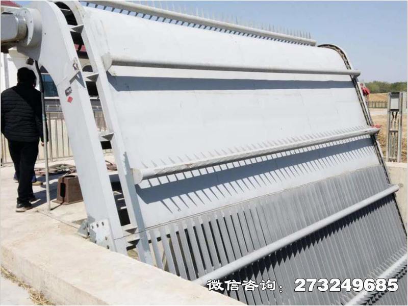 华宁县进水口回转式格栅清污机