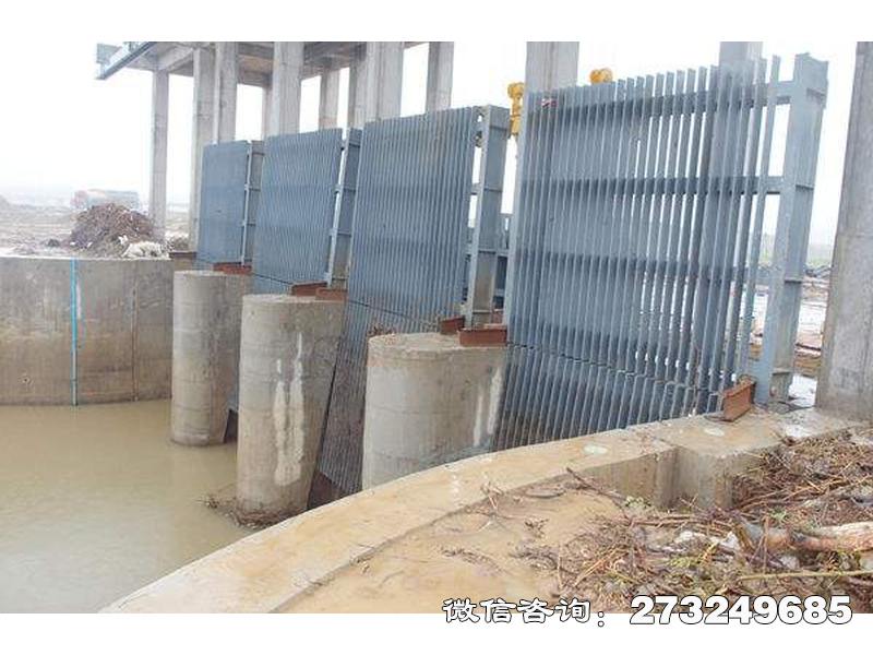 沽源水站进水口拦污栅