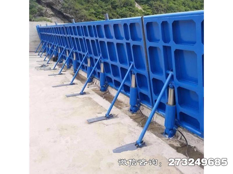 华宁县水利翻板闸门