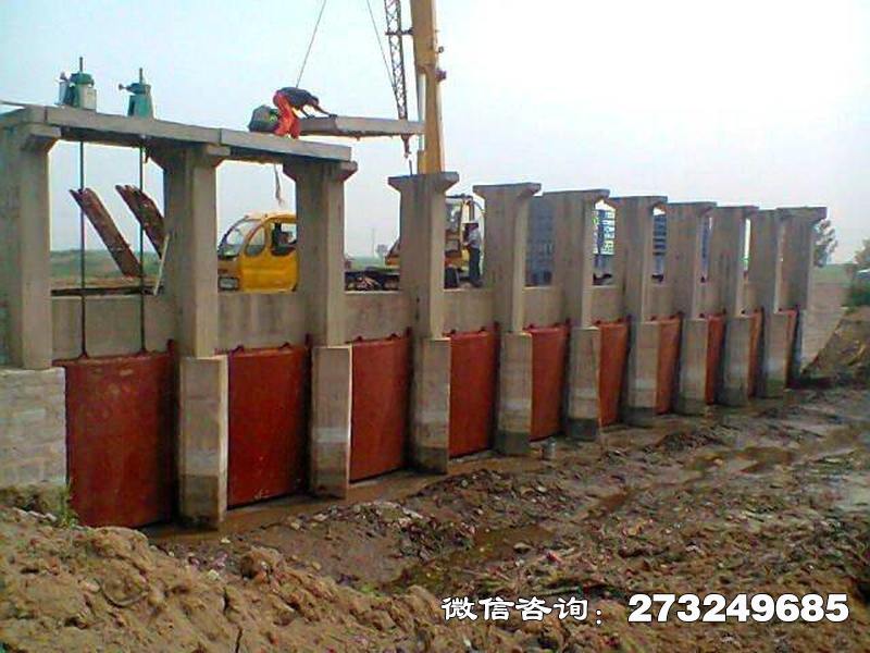 天长小型水库闸门