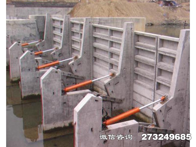 南川水库水电站液压闸门