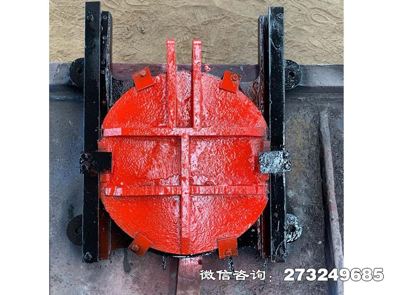 澄迈手电两用铸铁镶铜圆闸门